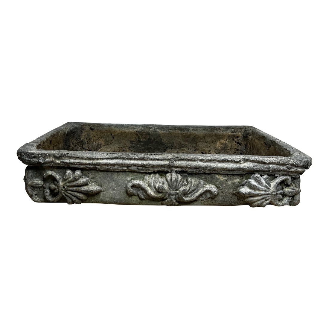 Antique Georgian British Small Poppy Window Sill Garden Planter: This Georgian British Small Architectural Poppy Window Sill Lead Garden Planter is a stylish addition to any garden. Made from high-quality lead, this planter is durable and weather-resistant, guarant