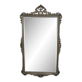 Carvers Guild Large Silver Framed Mirror