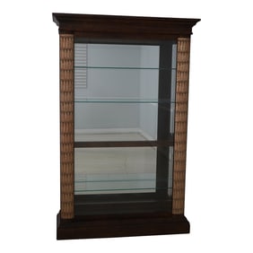 Pulaski Beveled Glass Curio Display Cabinet