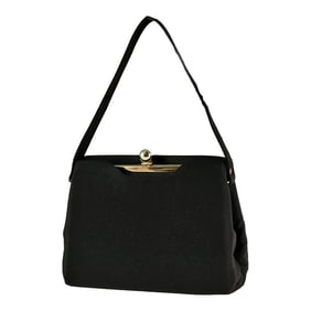 Vintage Harry Levine Black Acetate Purse
