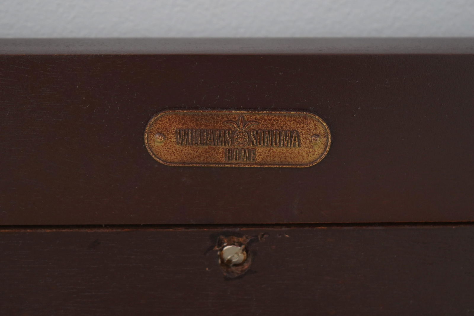 Rectangular Mahogany Glass Mirror - 7