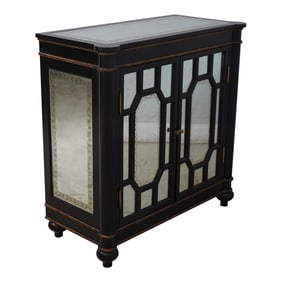 Jonathan Richards Eglomise Console Bar Cabinet