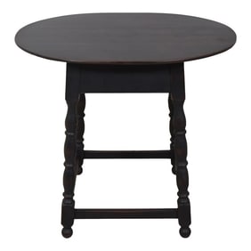 Lawrence Crouse Bench Made Primitive Tavern Table