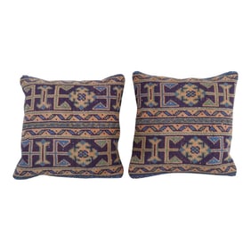 Turkish Wool Cushion Cover - a Pair