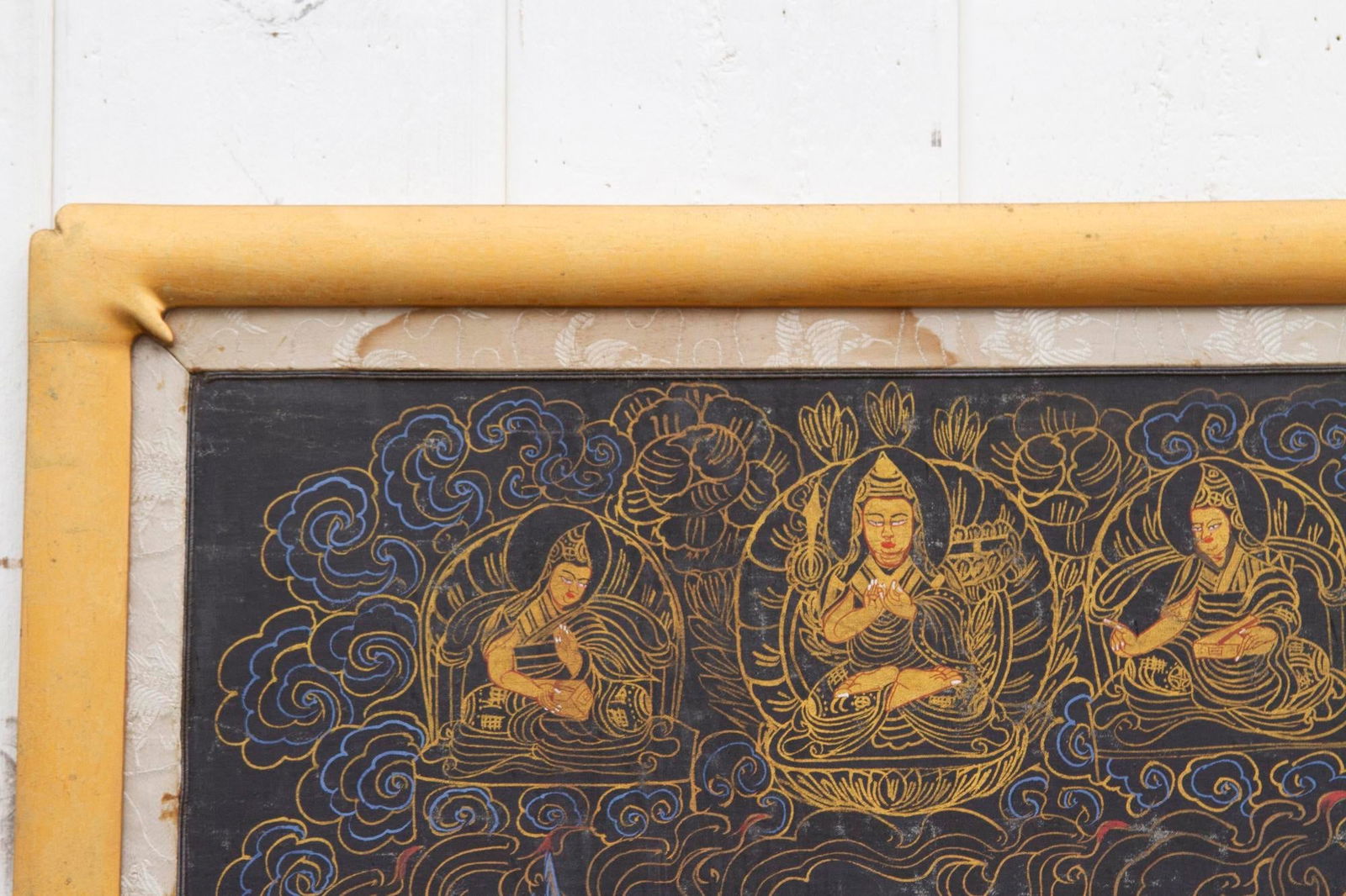 Framed Tibetan Buddhist Thang Ka - 4