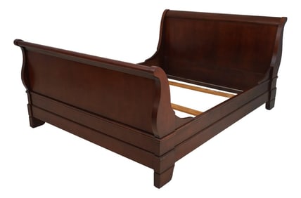 Grange Queen Size Cherry Sleigh Bed