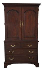 Henkel Harris Model 173 Mahogany Tv Cabinet