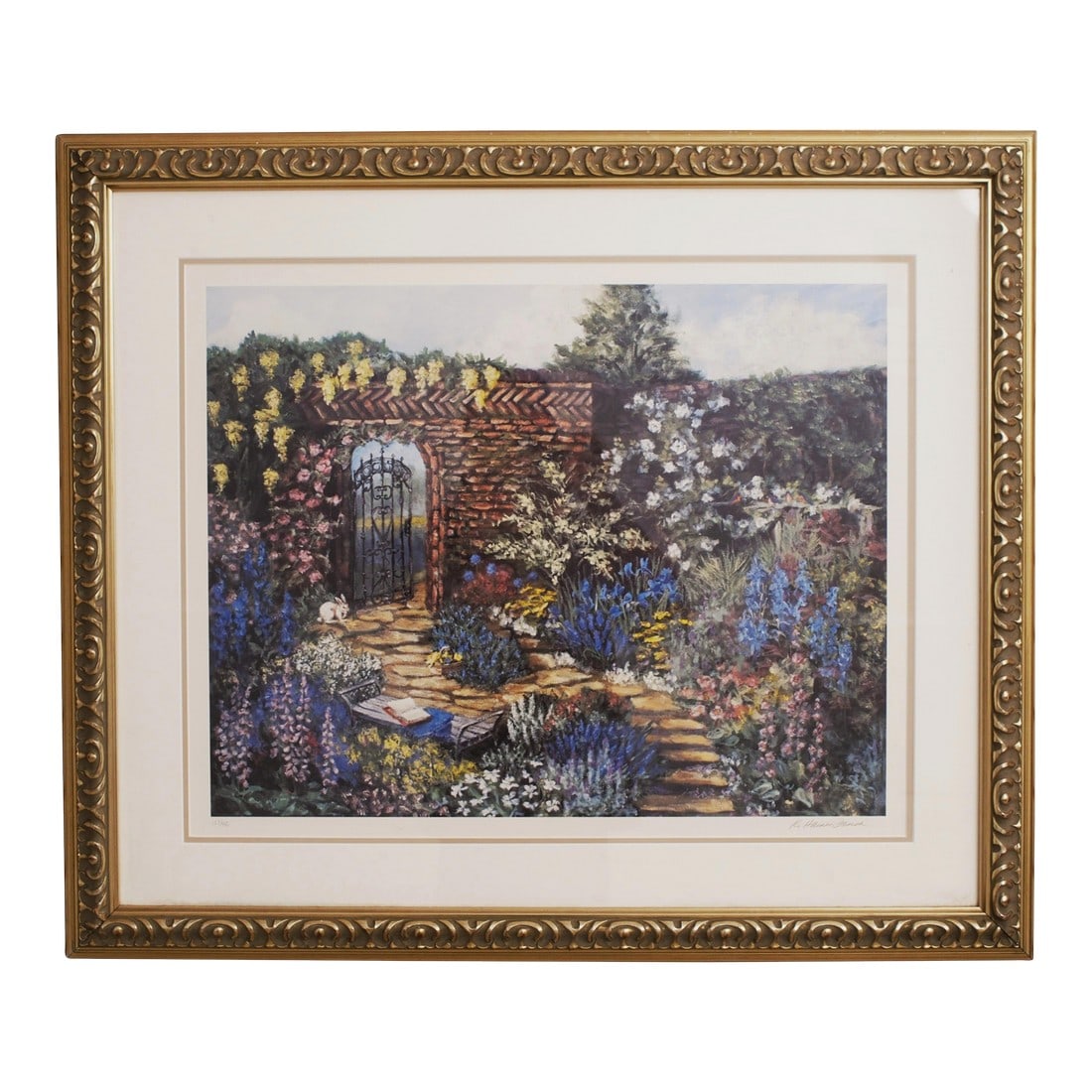 Artist Signed and Framed Decorative Print (1 of 10)