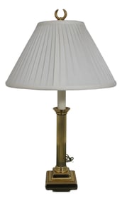 Baldwin Brass Column Table Lamp