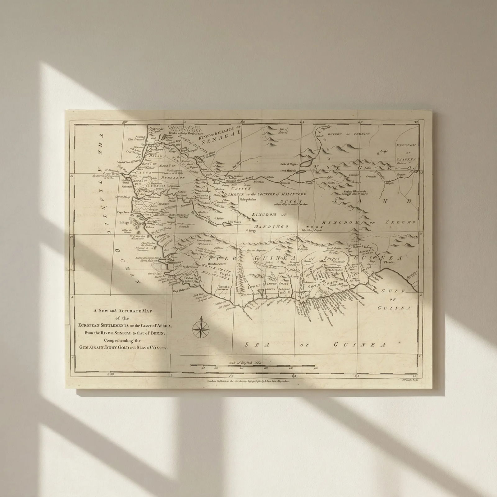 Map of the European Settlements of the coast of Africa… by John Lodge 1781: Title: Map of the European Settlements of the coast of Africa… by John Lodge 1781 Description: A New and Accurate Map of the European Settlements of the coast of Africa from the River Senegal to
