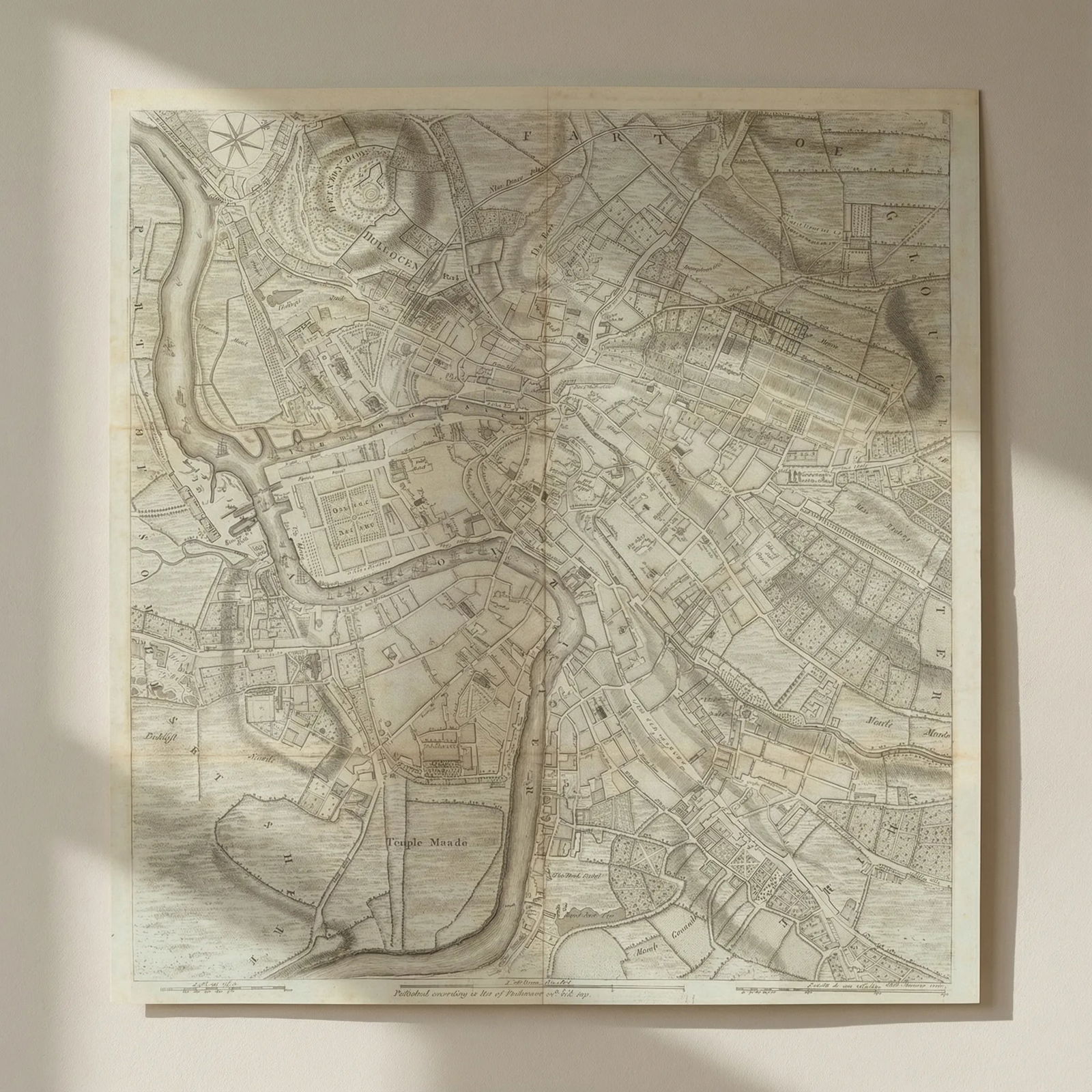 Plan of the City of Bristol by Richard Benning 1780 (1789) old antique map: Title: Plan of the City of Bristol by Richard Benning 1780 (1789) old antique map Description: [Plan of the City of Bristol] by Benning, Richard. Published Dated 1780. Printed 1789. Antique copperplat