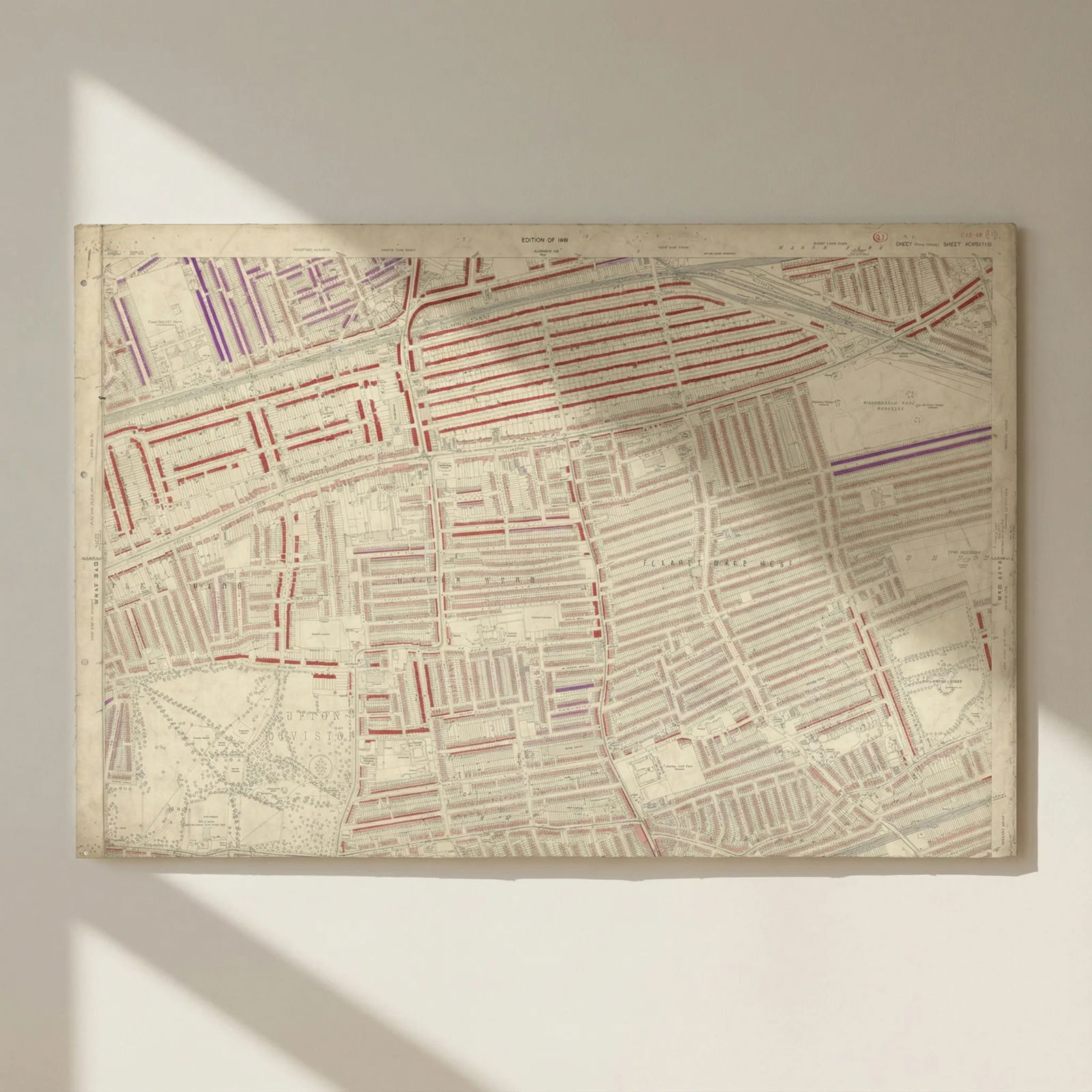 LSE POVERTY OS PROOF MAP West Ham Park - Plashet - Forest Gate - Woodgrange 1928: Title: LSE POVERTY OS PROOF MAP West Ham Park - Plashet - Forest Gate - Woodgrange 1928 Description: [Ordnance Survey] Edition of 1919 - Essex [new series] Sheet NLXXXVI. 2. Upton - West Ham - Plashet