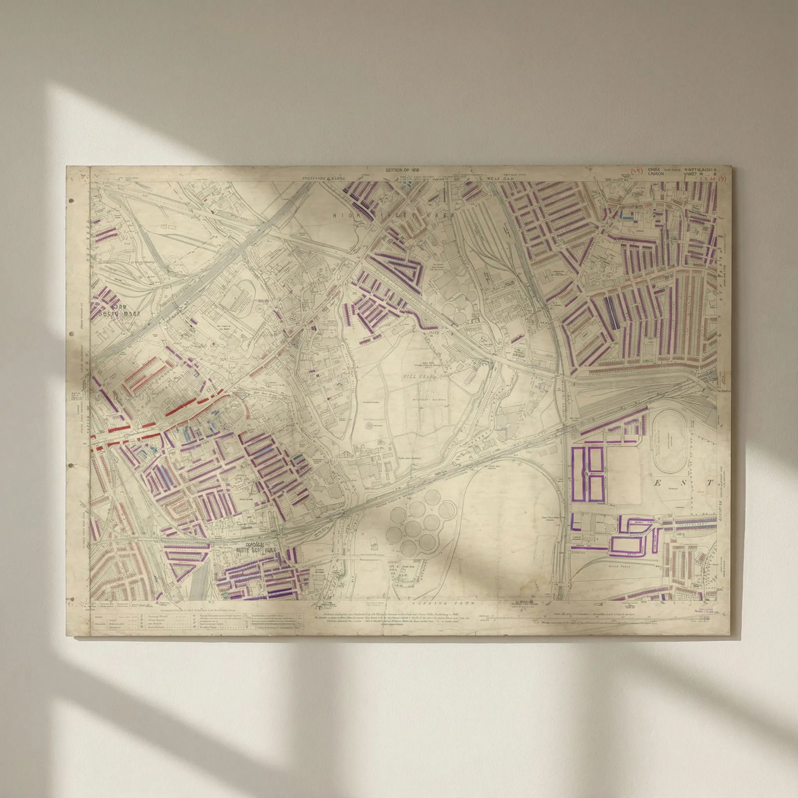 LSE POVERTY OS PROOF MAP Bromley-by-Bow - West Ham - Stratford 1928 old: Title: LSE POVERTY OS PROOF MAP Bromley-by-Bow - West Ham - Stratford 1928 old Description: [Ordnance Survey] Edition of 1916 - Essex [New Series] Sheet NLXXXVI. 5. London Sheet VI. 5. Bromley-by-Bow