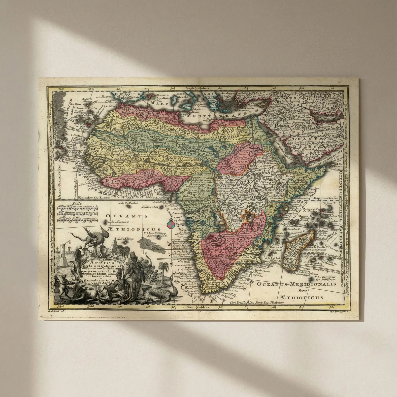 Africa Juxta Navigationes & Observationes Recentissimas Aucta… Seutter c1744 map: Title: Africa Juxta Navigationes & Observationes Recentissimas Aucta… Seutter c1744 map Description: Africa Juxta Navigationes et Observationes Recentissimas Aucta correcta et in sua Regna et St