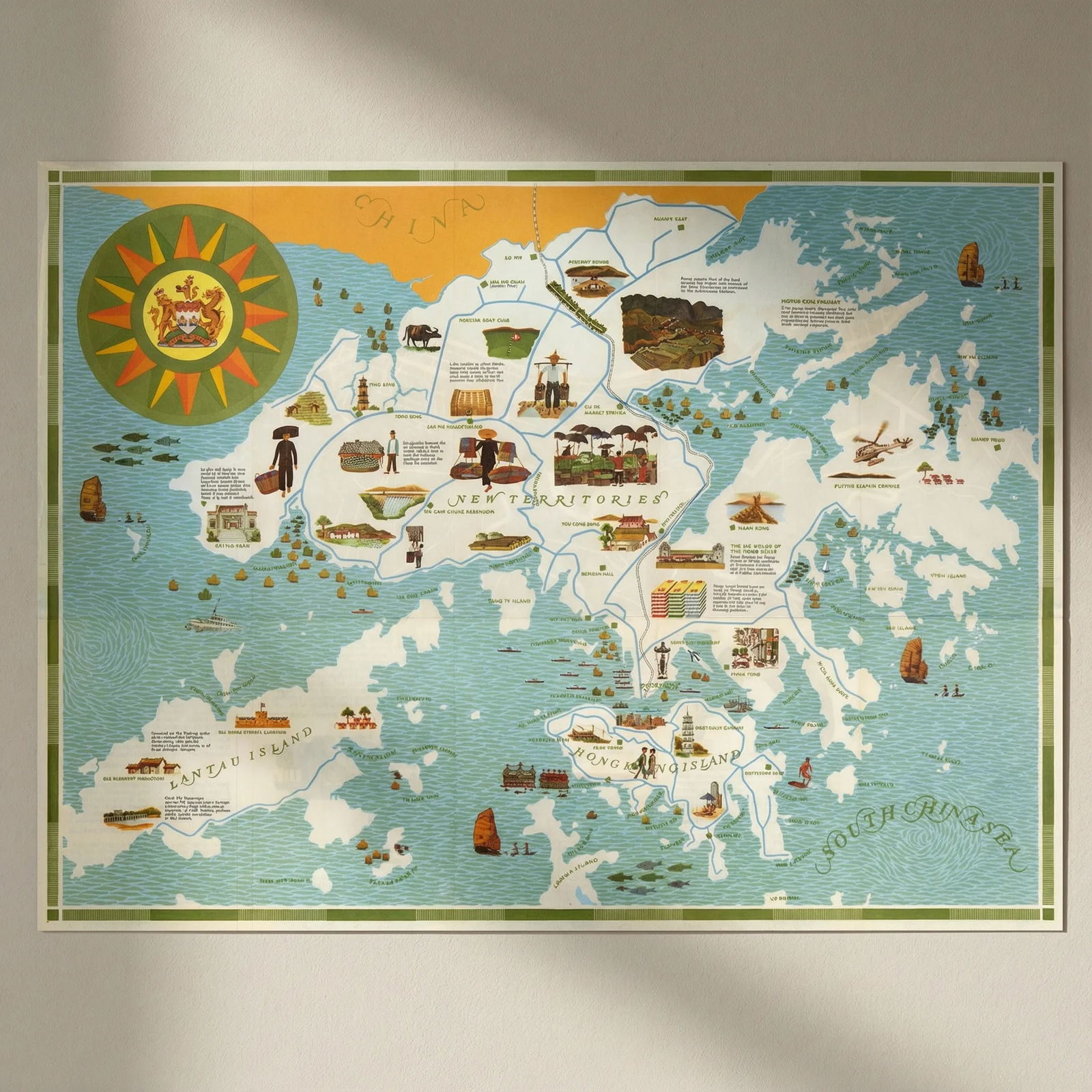 Hong Kong and the New Territories pictorial map. HK Tourist Association 1966: Title: Hong Kong and the New Territories pictorial map. HK Tourist Association 1966 Description: [Hong Kong and the New Territories] by Hong Kong Tourist Association. Published 1966 - [Print code 366.