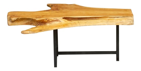 Live Edge Rustic Modern Coffee Table