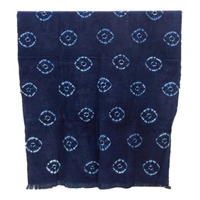 Kente Echo Indigo Mud Cloth