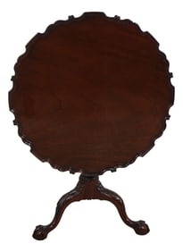 Kindel Winterthur Collection Mahogany Tilt Top Table