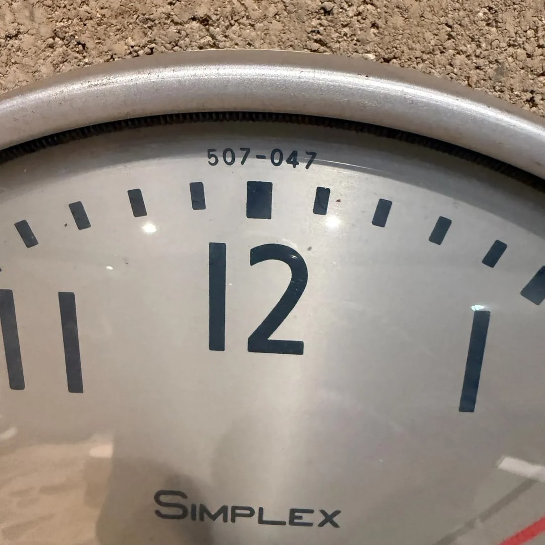 Mid Century Simplex Round Electric Wall Clock - 7