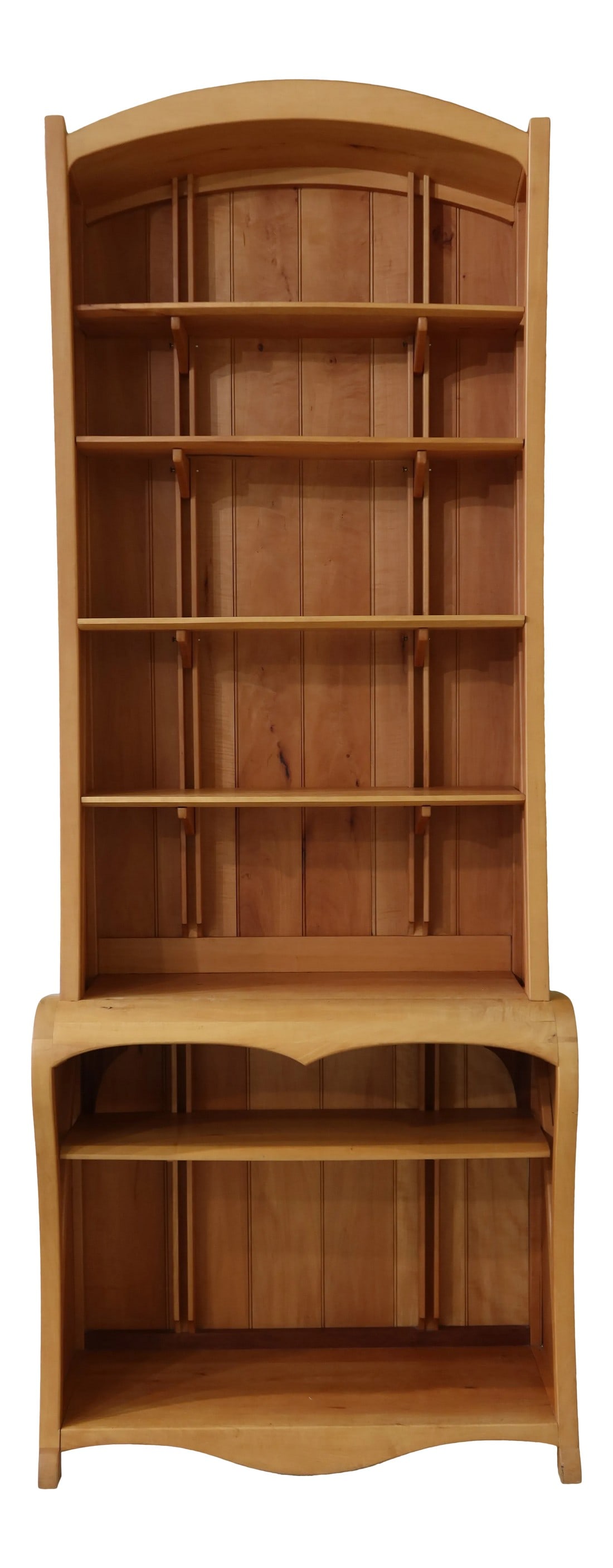 Custom Studio Made Modern Art Nouveau Cherry Cabinet (1 of 13)