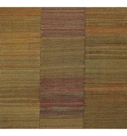 Handwoven Scandinavian Style Persian Kilim Rug 6'3"×6'9"