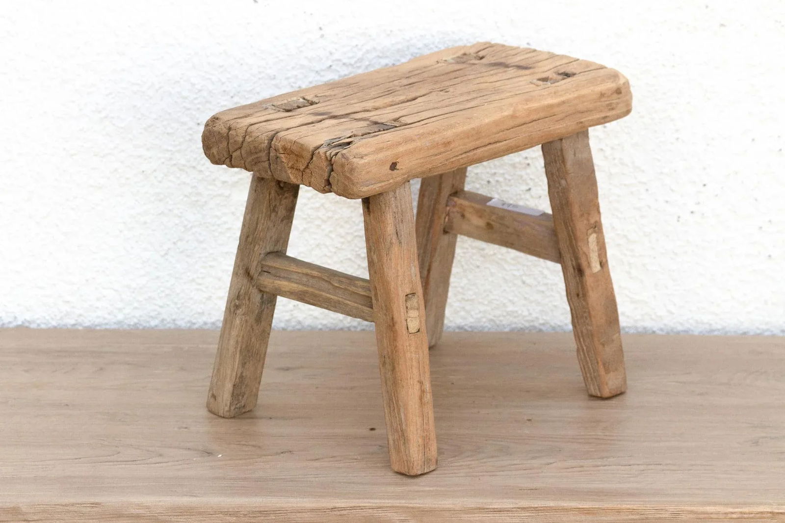 Vintage Small Country Milking Stool - 4