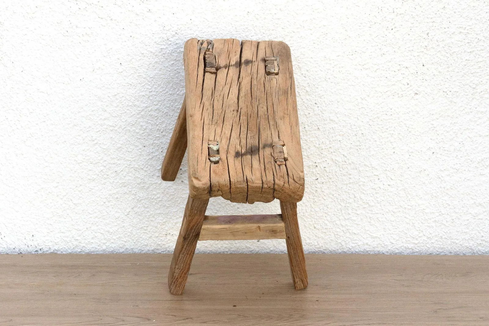 Vintage Small Country Milking Stool - 5