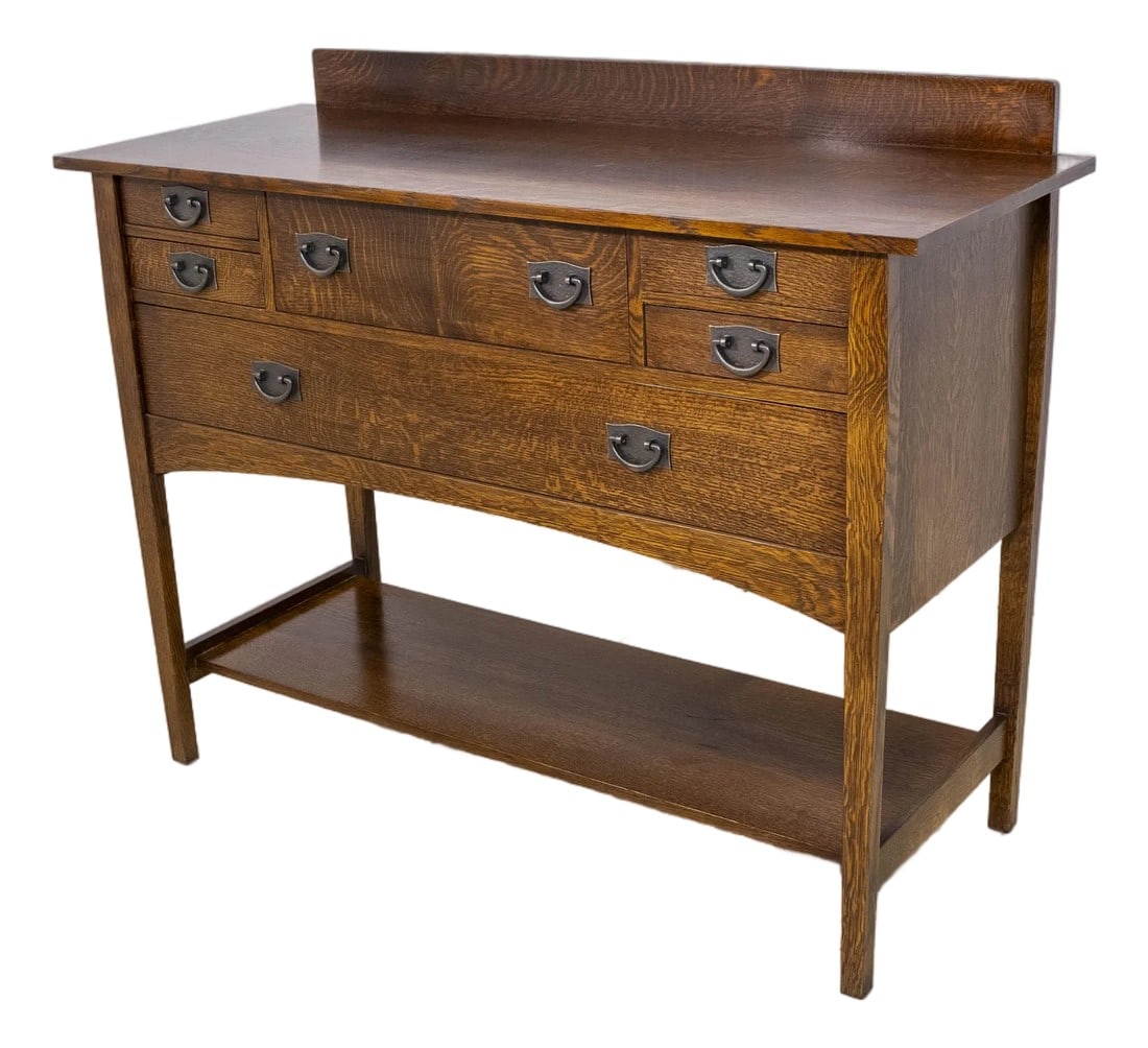Stickley Mission Oak Arts & Crafts Sideboard (1 of 18)