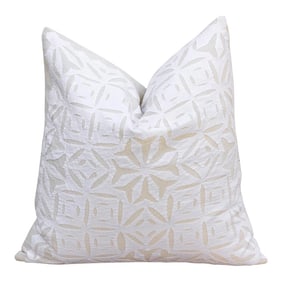 Open Desert Applique Pillow Cover