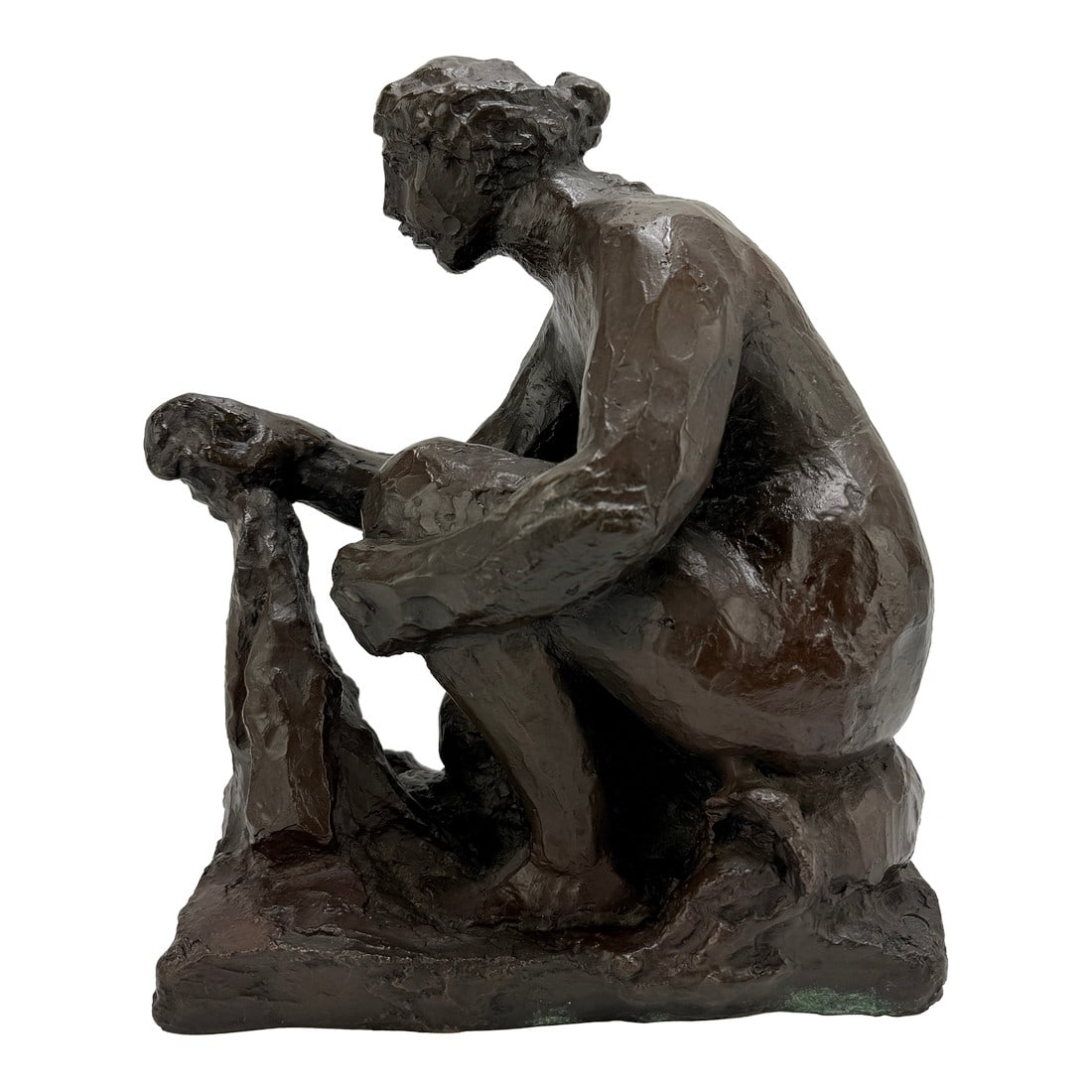 After Pierre-Auguste Renoir & Richard Guino, La Petite Laveuse Bronze Sculpture (1 of 11)