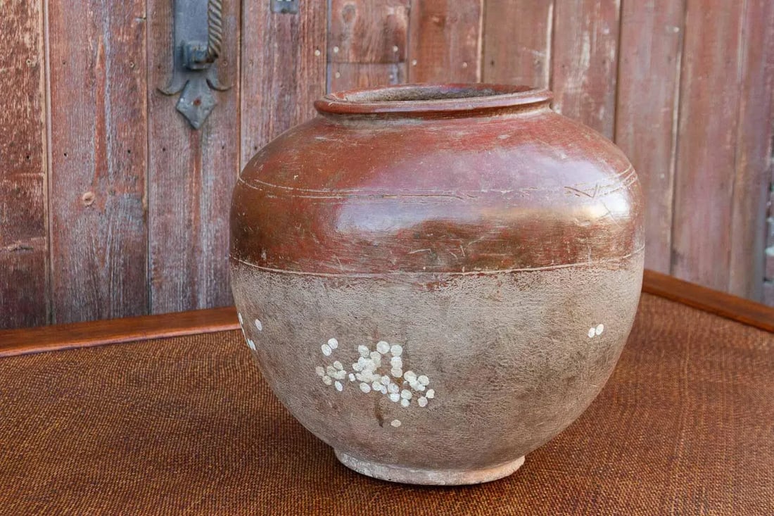 African Bambara Jidaja Clay Vessel - 5