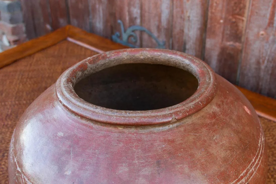 African Bambara Jidaja Clay Vessel - 7