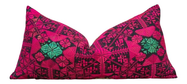 Antique Dina Sindh Silk Pillow