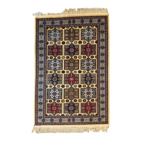 Hand-Knotted Caucasian Rug – Azerkhalcha Cooperative (Circa 1978)