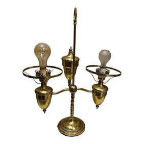 Vintage Brass Oil Lamp Style