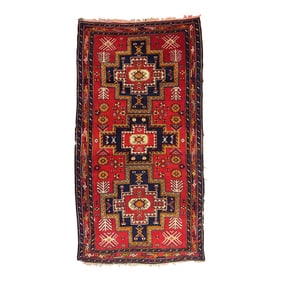 Vintage Caucasian Karagashli Rug