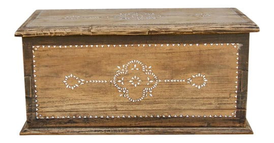Mid Century Mother of Pearl Inlay Chest