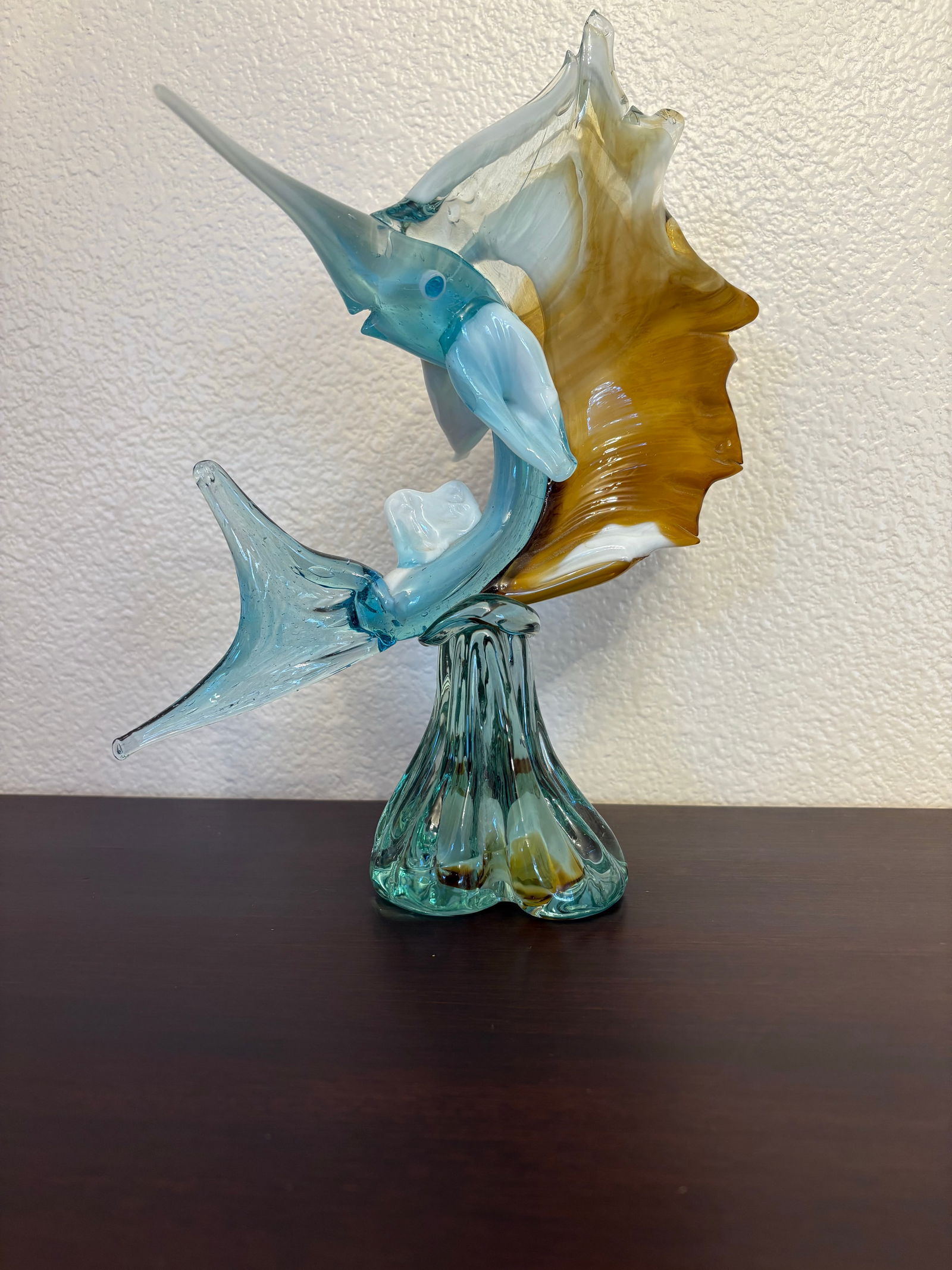 Murano Vintage Swordfish Sculpture - 3