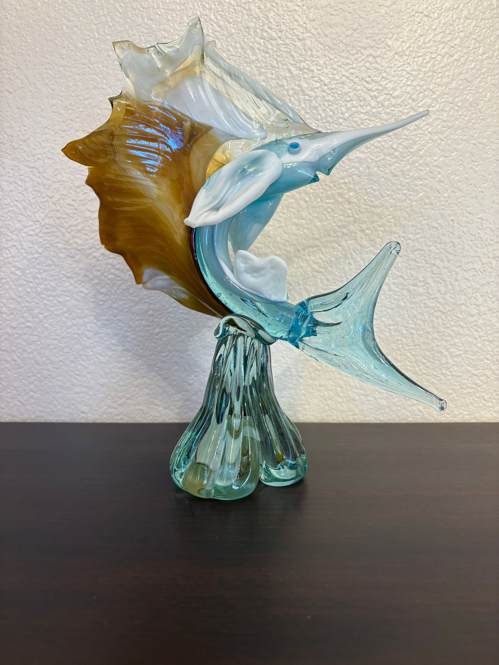 Murano Vintage Swordfish Sculpture - 5