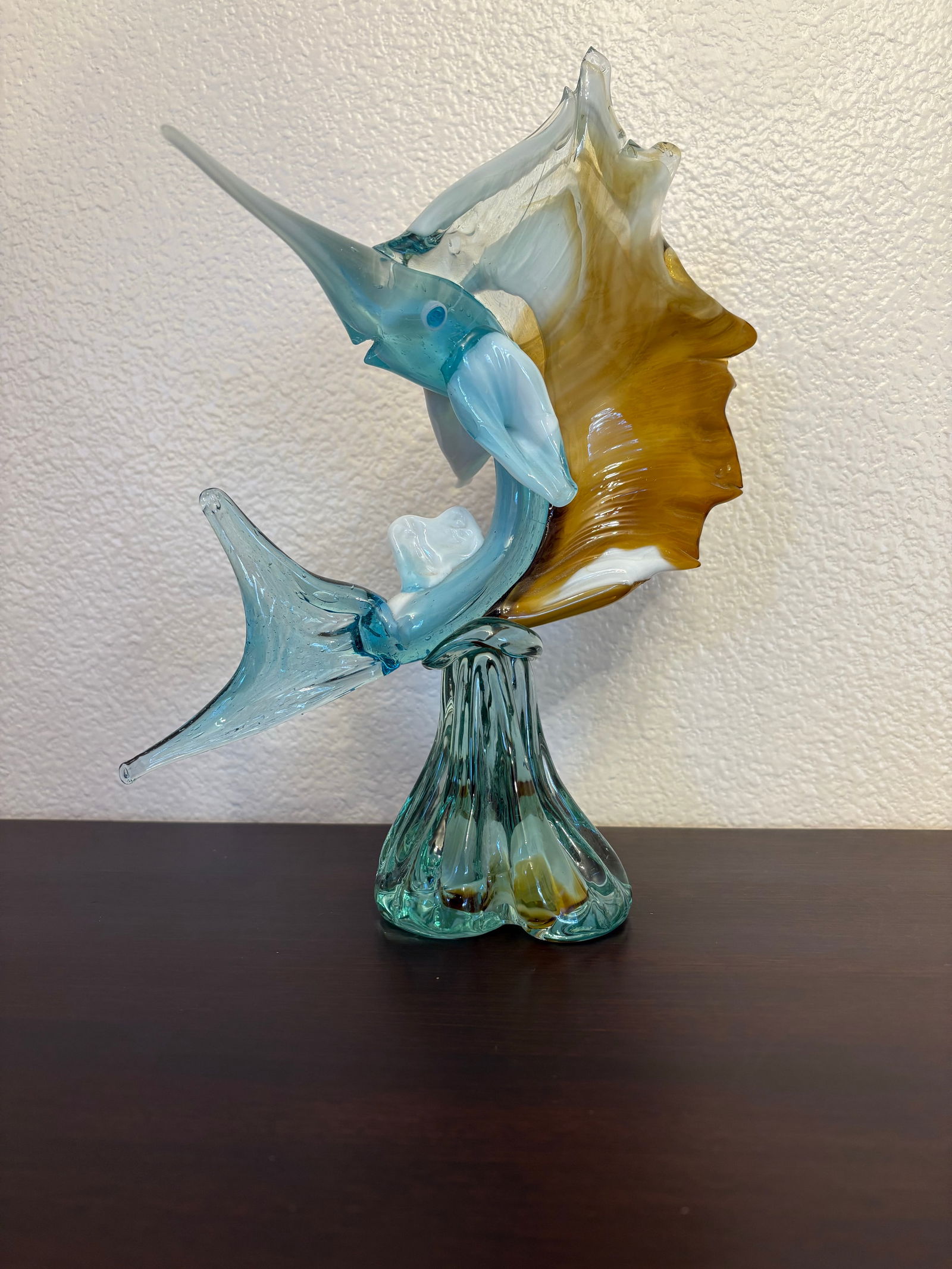 Murano Vintage Swordfish Sculpture - 6