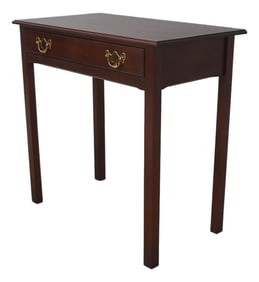 Stickley Colonial Williamsburg Wa-1014 Mahogany Gloucester Side Table