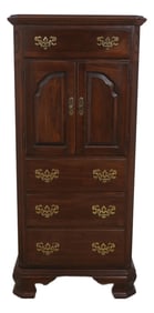 1970s Ethan Allen Cherry Georgian Court Lingerie Chest