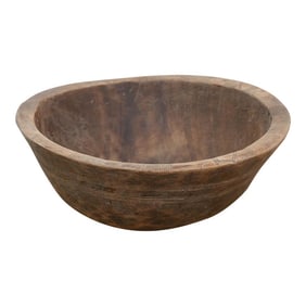 Antique Bell Shape African Bowl