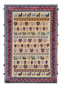 Vintage Afshar Rug