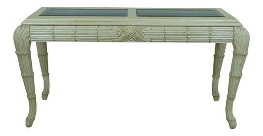 Modern Design Glass Top Sofa Table