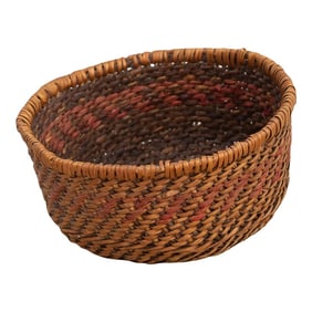 Vintage Asian Farmhouse Basket
