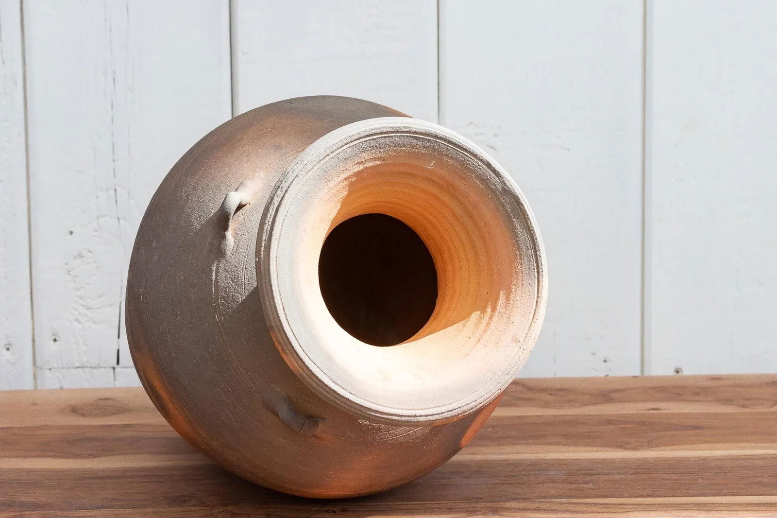 Rustic Terracotta Asian Water Pot - 5