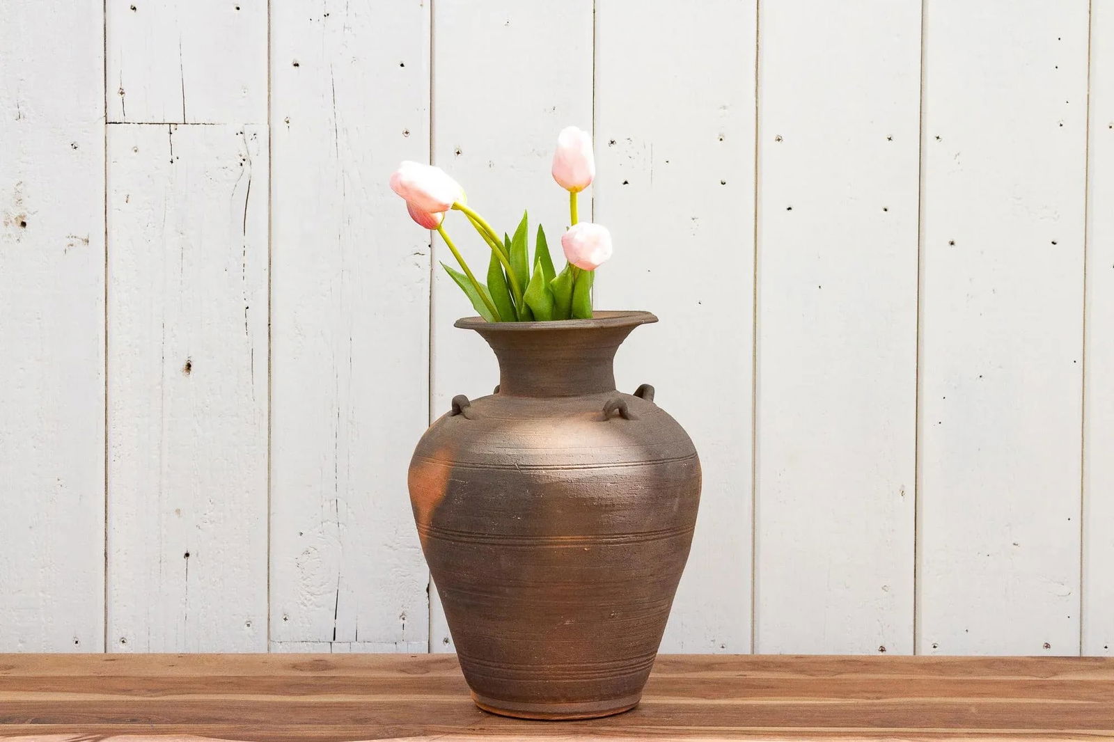 Rustic Terracotta Asian Water Pot - 7