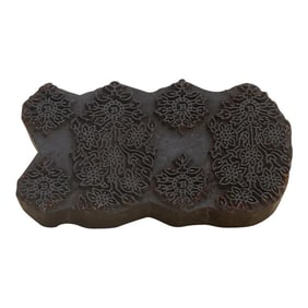 Marigold Vintage Wooden Printing Block