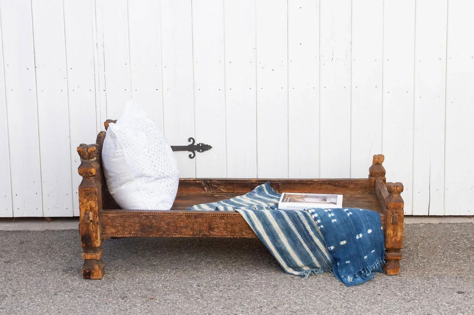 Swat Valley Carved Bed - 2